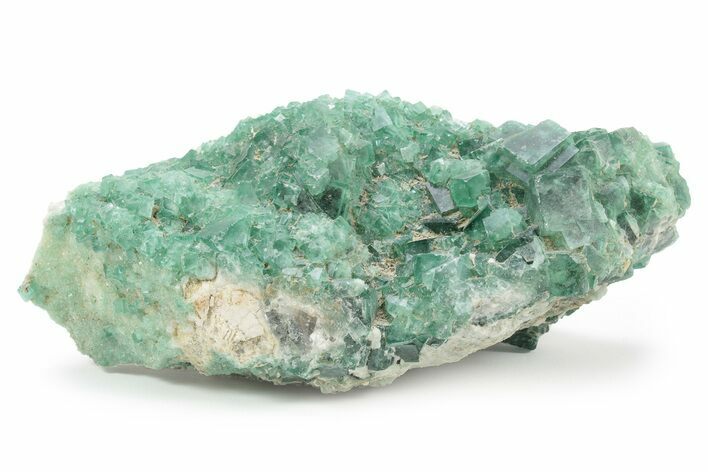 Green, Fluorescent, Cubic Fluorite Crystals - Madagascar #238385